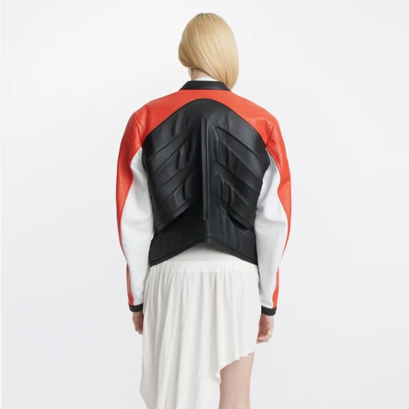 Dion Lee Leaf Back Motocross Jacket from Spring 2023 RTW Runway - Picture 5 of 12